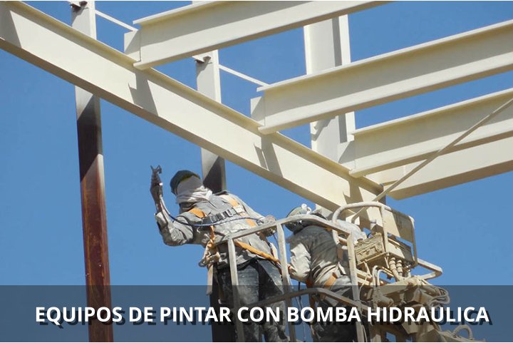 EQUIPOS DE PINTAR CON BOMBA HIDRAULICA 