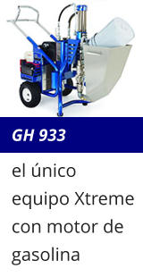GH 933 el único equipo Xtreme con motor de gasolina