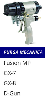PURGA MECANICA Fusion MP GX-7 GX-8 D-Gun