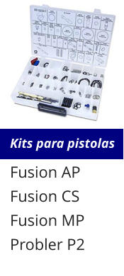 Kits para pistolas Fusion AP Fusion CS Fusion MP Probler P2