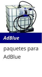 AdBlue paquetes para AdBlue