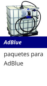 AdBlue paquetes para AdBlue
