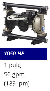1050 HP 1 pulg 50 gpm (189 lpm)