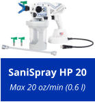 SaniSpray HP 20 Max 20 oz/min (0.6 l)
