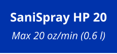 SaniSpray HP 20 Max 20 oz/min (0.6 l)