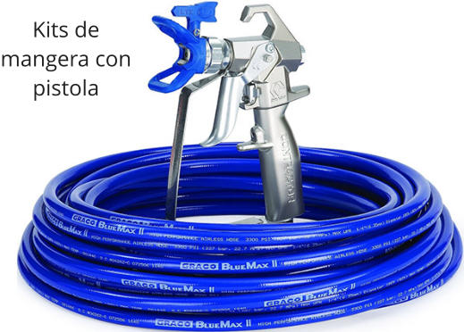 Kits de mangera con pistola