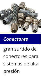 Conectores gran surtido de conectores para sistemas de alta presión
