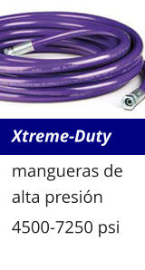 Xtreme-Duty mangueras de alta presión 4500-7250 psi