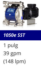 1050e SST 1 pulg 39 gpm (148 lpm)