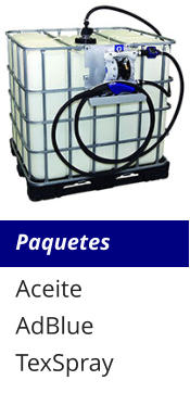 Paquetes Aceite AdBlue TexSpray