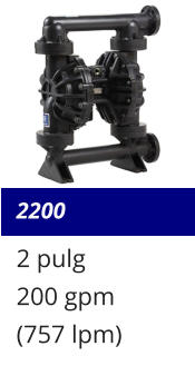 2200 2 pulg 200 gpm (757 lpm)