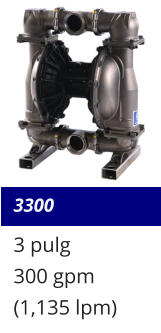 3300 3 pulg 300 gpm (1,135 lpm)