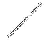 Policloropreno cargado