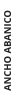 ANCHO ABANICO